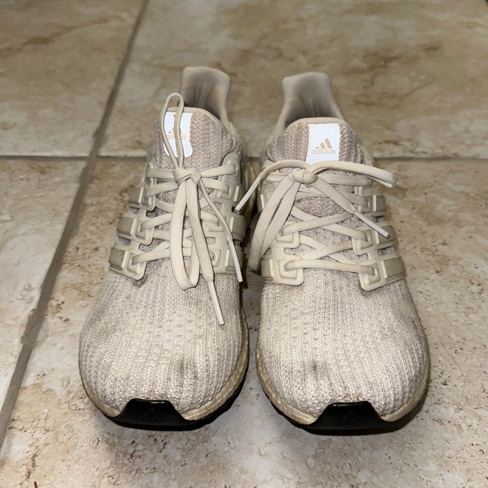 Adidas White Boosts